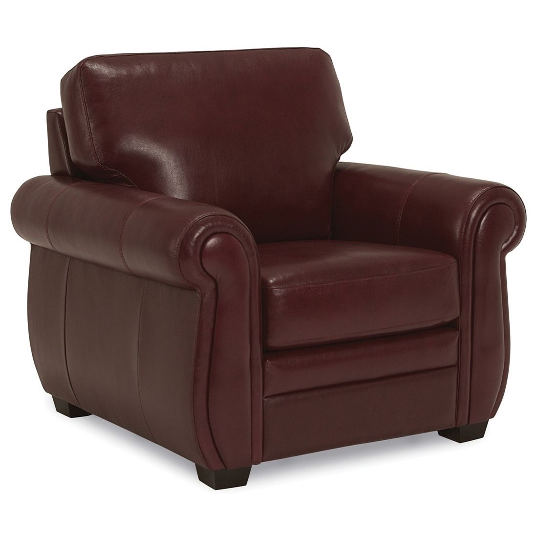 Palliser leather best sale chair and ottoman